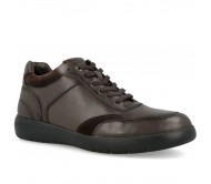 Δερμάτινα Δετά Sneakers Impronte - Stucky Mid IM52053A-030 Καφέ