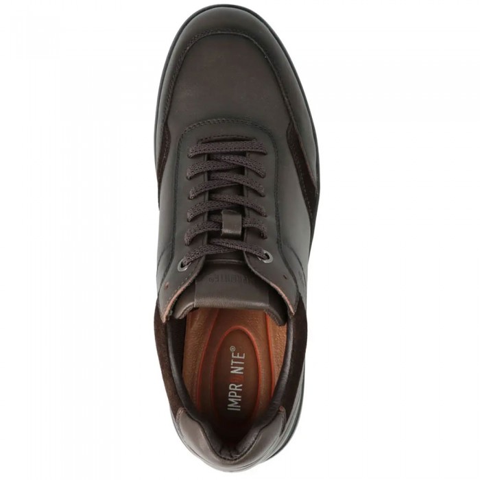 Δερμάτινα Δετά Sneakers Impronte - Stucky Mid IM52053A-030 Καφέ Δερμάτινα Δετά Sneakers Impronte - Stucky Mid IM52053A-030 Καφέ