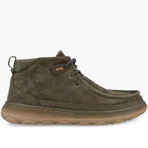 Καστόρινα Δετά Μποτάκια Jeep - Kauai Wallabee Mid Suede JM52041A-020 Military Καστόρινα Δετά Μποτάκια Jeep - Kauai Wallabee Mid Suede JM52041A-020 Military
