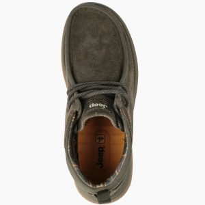Καστόρινα Δετά Μποτάκια Jeep - Kauai Wallabee Mid Suede JM52041A-020 Military