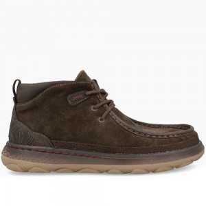 Καστόρινα Δετά Μποτάκια Jeep - Kauai Wallabee Mid Suede JM52041A-030 Dk. Brown Καστόρινα Δετά Μποτάκια Jeep - Kauai Wallabee Mid Suede JM52041A-030 Dk. Brown