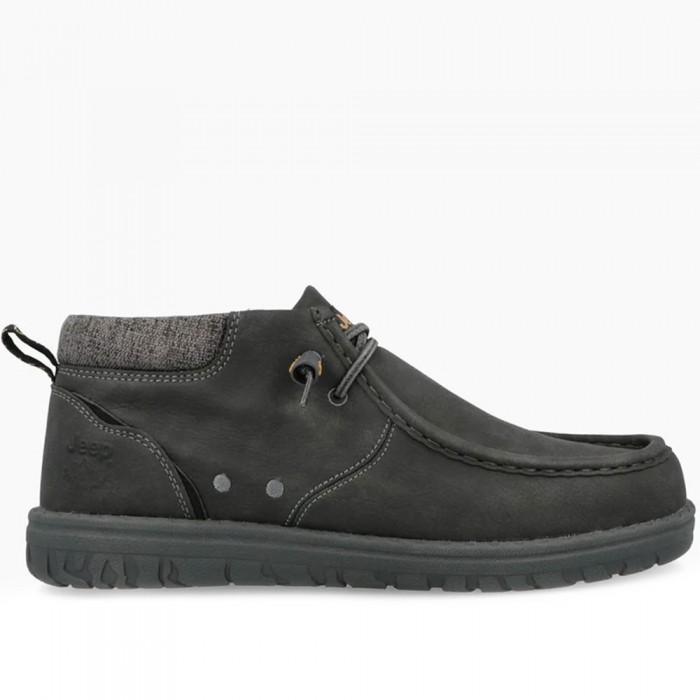 Ημιμποτάκια Jeep -Samoa Wallabee Mid JM52112A-096 Γκρί Ημιμποτάκια Jeep -Samoa Wallabee Mid JM52112A-096 Γκρί