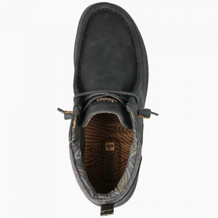 Ημιμποτάκια Jeep -Samoa Wallabee Mid JM52112A-096 Γκρί Ημιμποτάκια Jeep -Samoa Wallabee Mid JM52112A-096 Γκρί