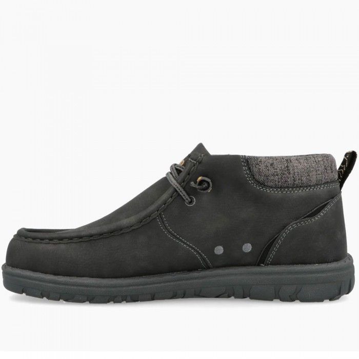 Ημιμποτάκια Jeep -Samoa Wallabee Mid JM52112A-096 Γκρί Ημιμποτάκια Jeep -Samoa Wallabee Mid JM52112A-096 Γκρί
