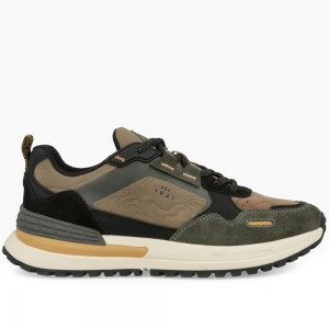 Δετά Sneaker Jeep - Ground JM52080A-866 Χακί Δετά Sneaker Jeep - Ground JM52080A-866 Χακί