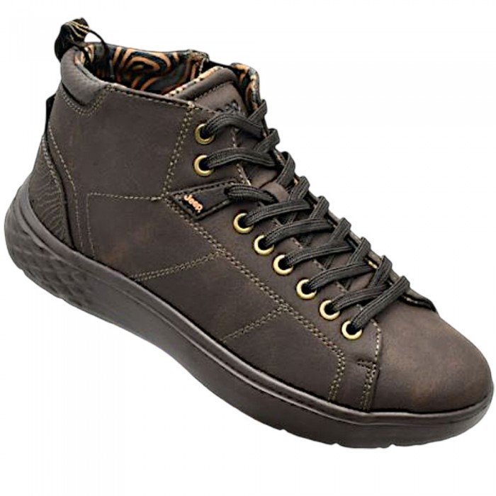 Ανδρικά Casual Μποτάκια Jeep - Kobi Mid JM62062A-030 Καφέ