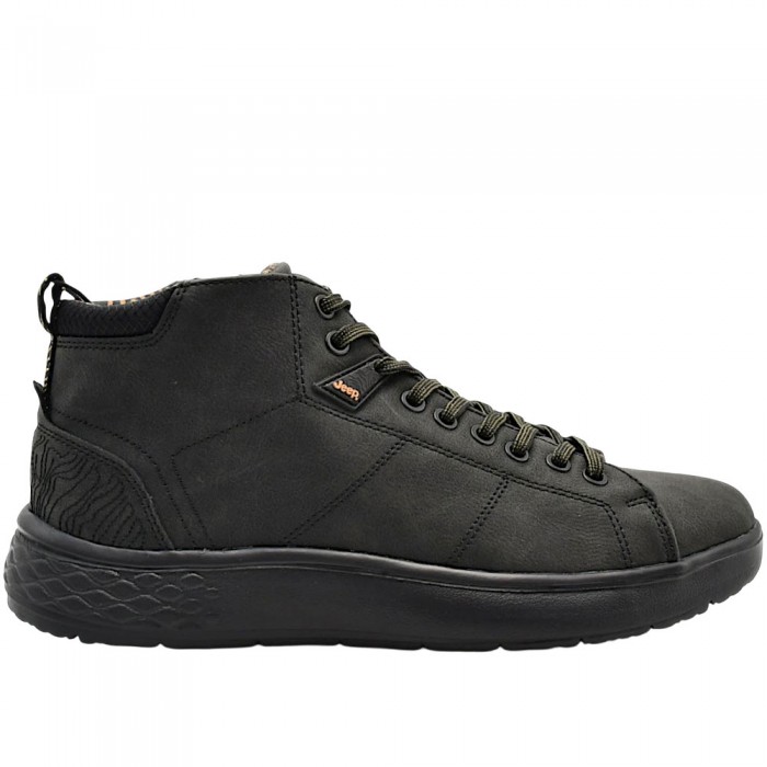 Ανδρικά Casual Μποτάκια Jeep - Kobi Mid JM62062A-062 Μαύρο Ανδρικά Casual Μποτάκια Jeep - Kobi Mid JM62062A-062 Μαύρο