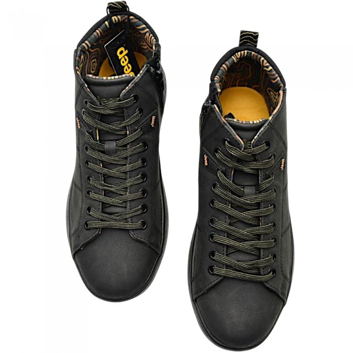 Ανδρικά Casual Μποτάκια Jeep - Kobi Mid JM62062A-062 Μαύρο Ανδρικά Casual Μποτάκια Jeep - Kobi Mid JM62062A-062 Μαύρο