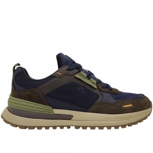 Ανδρικά Δετά Sneaker Jeep - Ground JM62100A-016 Μπλε