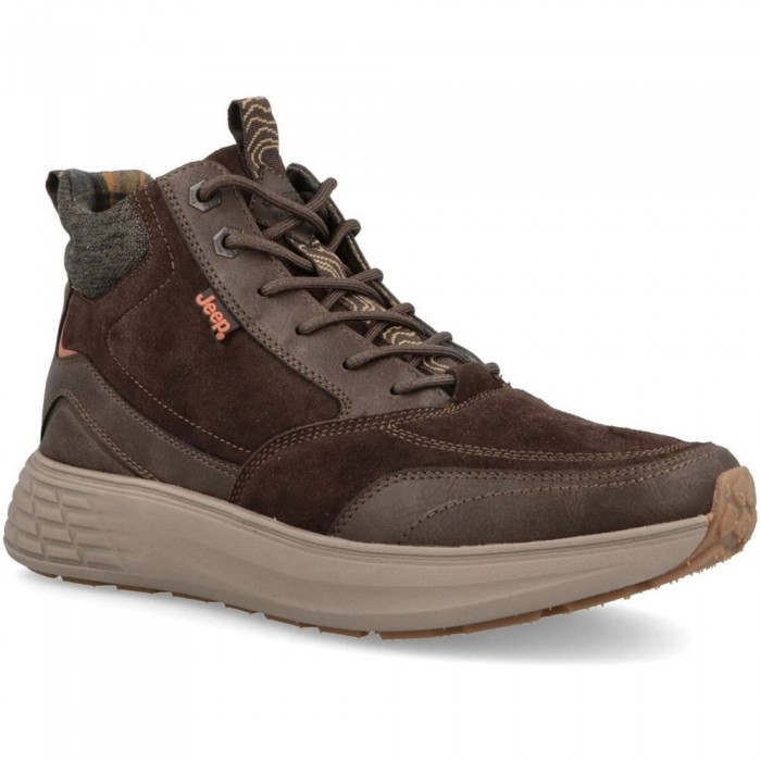 Καθημερινά Δετά Μποτάκια Jeep - Midway Boot JM62040A-030 Καφέ Καθημερινά Δετά Μποτάκια Jeep - Midway Boot JM62040A-030 Καφέ