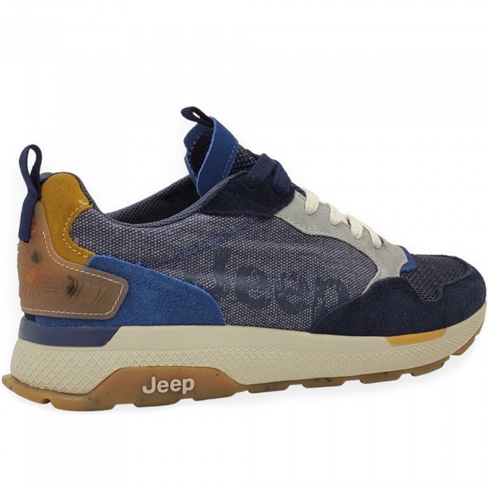 Ανδρικά Sneakers Jeep - Ontario JM41020A-100 Μπλε