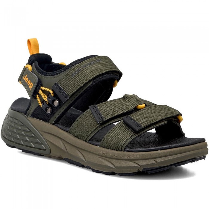 Jeep Groove Sandal Ανδρικά Πέδιλα / Σανδάλια JM51120A-020 Military