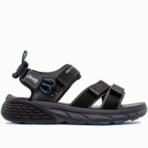 Jeep Groove Sandal Ανδρικά Πέδιλα / Σανδάλια JM51120A-062 Μαύρο