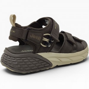 Jeep Groove Sandal Ανδρικά Πέδιλα / Σανδάλια JM61130A-030 Καφέ