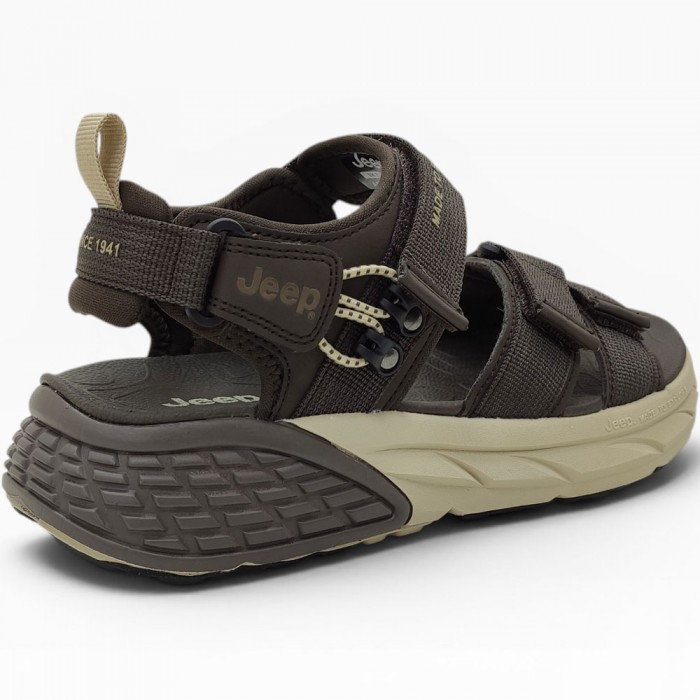 Jeep Groove Sandal Ανδρικά Πέδιλα / Σανδάλια JM61130A-030 Καφέ