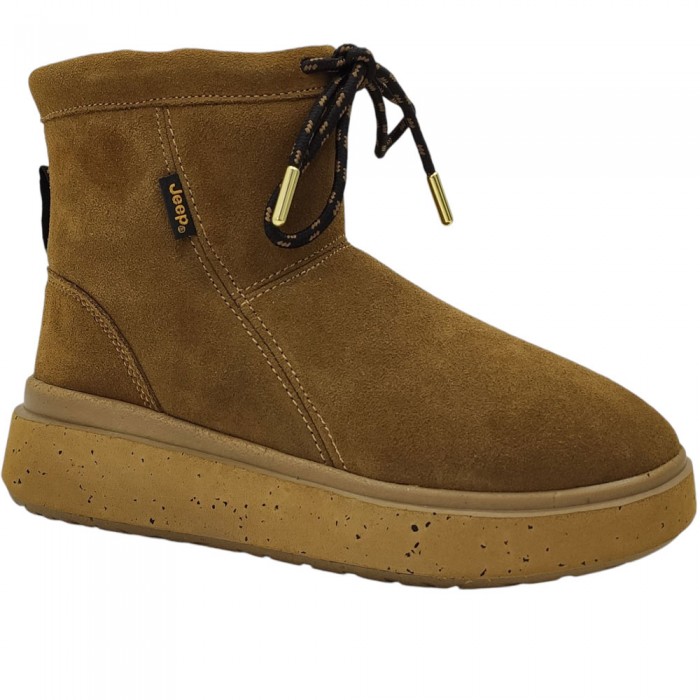 Γυναικεία Μποτάκια Jeep - Natura Boot Hi JL42591A-160 Ταμπά