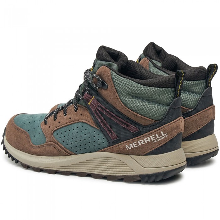 Ανδρικά Μποτάκια Merrell - Wildwood Mid J068031 Καφέ/Πράσινο