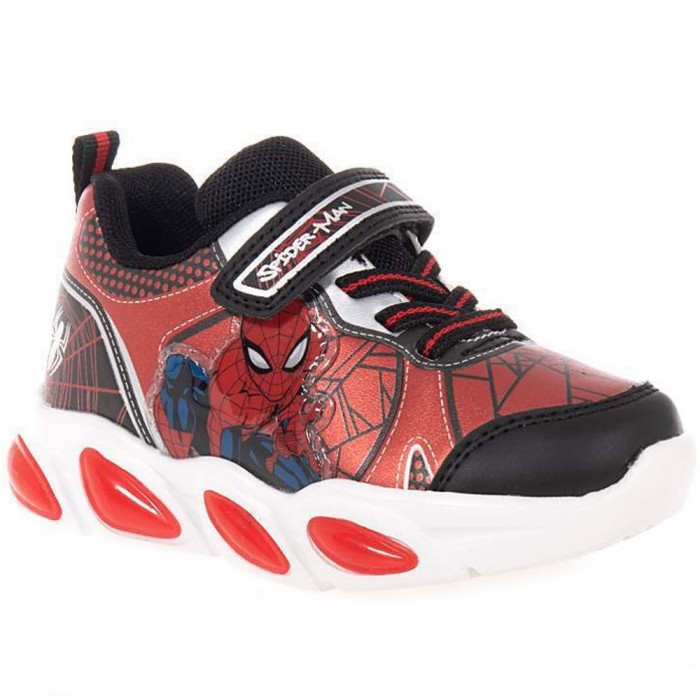 Αθλητικά Spiderman Με Φωτάκια Modum SP014135 Κόκκινο/Μαύρο