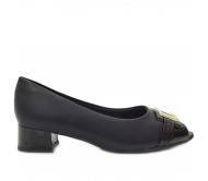 Κλασσικές Peep Toe Γόβες Piccadilly 114040 Μαύρο Κλασσικές Peep Toe Γόβες Piccadilly 114040 Μαύρο