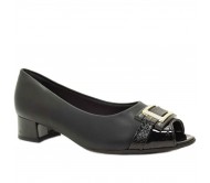 Κλασσικές Peep Toe Γόβες Piccadilly 114040 Μαύρο Κλασσικές Peep Toe Γόβες Piccadilly 114040 Μαύρο