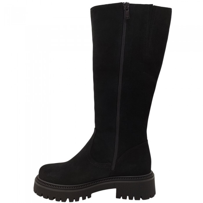 Καστόρινες Δερμάτινες Μπότες Ragazza 0297 Μαύρο