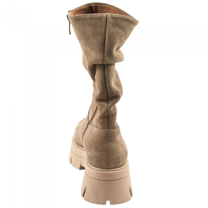 Καστόρινες Μπότες Με Σούρα Ragarazza 0256 Πούρο