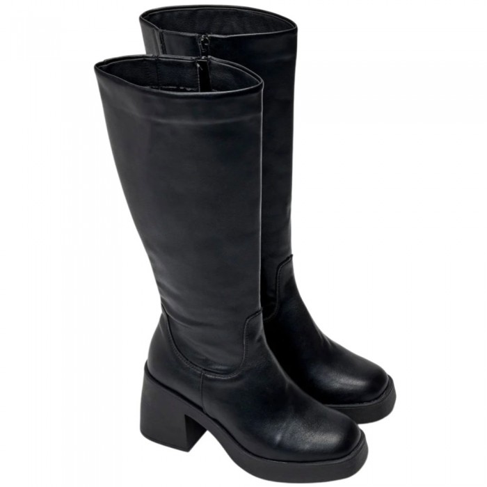 Μπότες Με Τακούνι Ragazza 0477 Μαύρο