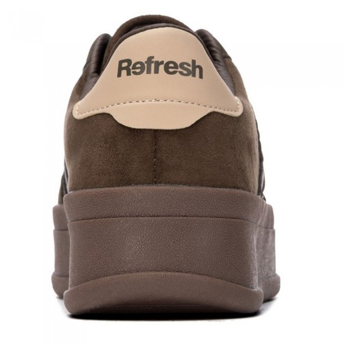 Refresh Γυναικεία Sneaker με Δίπατη Σόλα & Memory Foam 176234 Χακί / Μπεζ