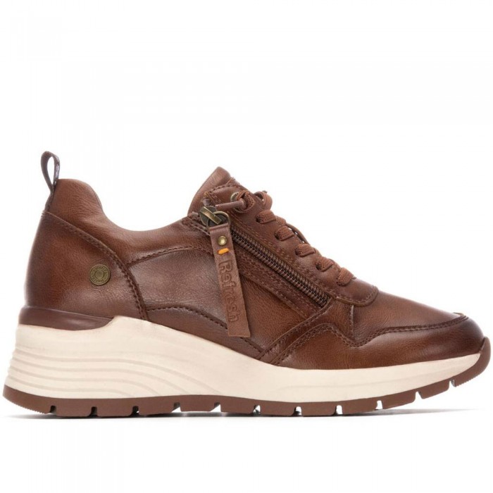 Γυναικεία Sneaker Refresh Με Ελαστικό Κορδόνι 172938 Camel