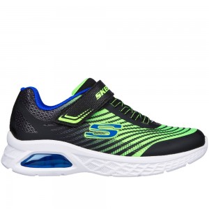 Αγορίστικα Αθλητικά Skechers - Microspec Max II 403930L/BBLM Μαύρο/Πράσινο