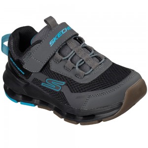 Αθλητικά Skechers Glide-Step Plus - Flux-Blast 404162L/CCBK Γκρι/Μαύρο
