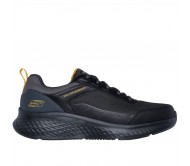 Αδιάβροχα Δετά Sneakers - Waterproof Leather Lace Up 232958/BKCC Μαύρο