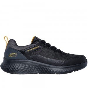 Αδιάβροχα Δετά Sneakers - Waterproof Leather Lace Up 232958/BKCC Μαύρο Αδιάβροχα Δετά Sneakers - Waterproof Leather Lace Up 232958/BKCC Μαύρο