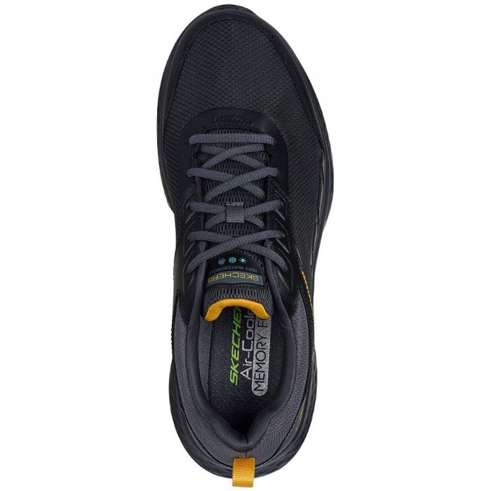 Αδιάβροχα Δετά Sneakers - Waterproof Leather Lace Up 232958/BKCC Μαύρο Αδιάβροχα Δετά Sneakers - Waterproof Leather Lace Up 232958/BKCC Μαύρο