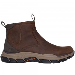 Δερμάτινα Μποτάκια Skechers - Evanston 205176/COC Καφέ Δερμάτινα Μποτάκια Skechers - Evanston 205176/COC Καφέ