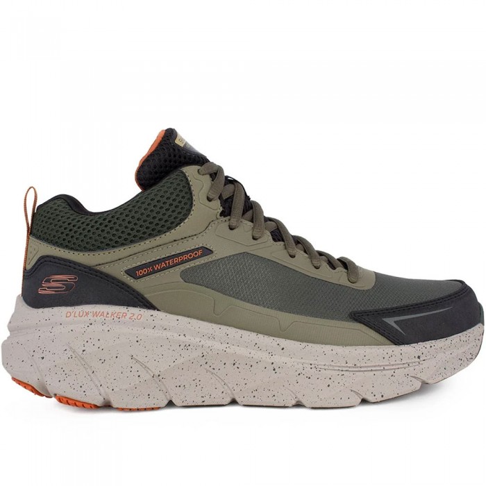 Ανδρικά Ημίμποτα Skechers - Dlux Walker 2.0 Grailo 232953/OLOR Λαδί