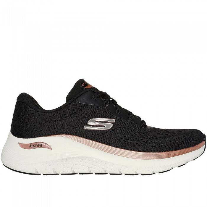 Αθλητικά Skechers - Arch Fit 2.0 Glow The Distance 150067/BKRG Μαύρο/Χρυσό