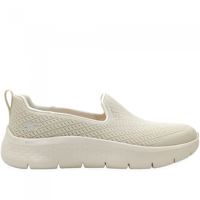 Γυναικεία Slipon Skechers - Go Walk Flex 124819/NAT Μπεζ