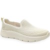 Γυναικεία Slipon Skechers - Go Walk Flex 124819/NAT Μπεζ