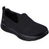Γυναικεία Slipon Skechers - Go Walk Flex 124955/BBK Μαύρο Γυναικεία Slipon Skechers - Go Walk Flex 124955/BBK Μαύρο