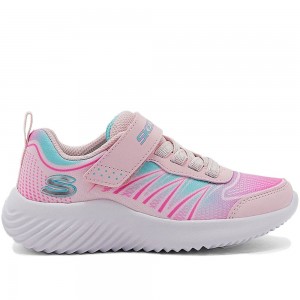 Αθλητικά Με Αυτοκόλλητο Skechers  - Bounder 303526L/LPMT Ροζ