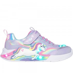 Αθλητικά Skechers - Unicorn Chaser S-Lights 302298L/LVMT Λιλά