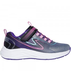 Αθλητικά Skechers - Go Run 303920L/BKMT Γκρι/Μωβ