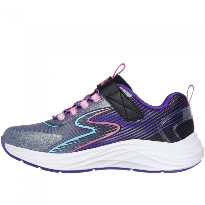 Αθλητικά Skechers - Go Run 303920L/BKMT Γκρι/Μωβ