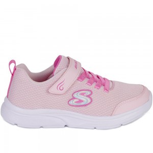 Κοριτσίστικα Αθλητικά Με Αυτοκόλλητο Skechers 303522L/LTPK Ροζ