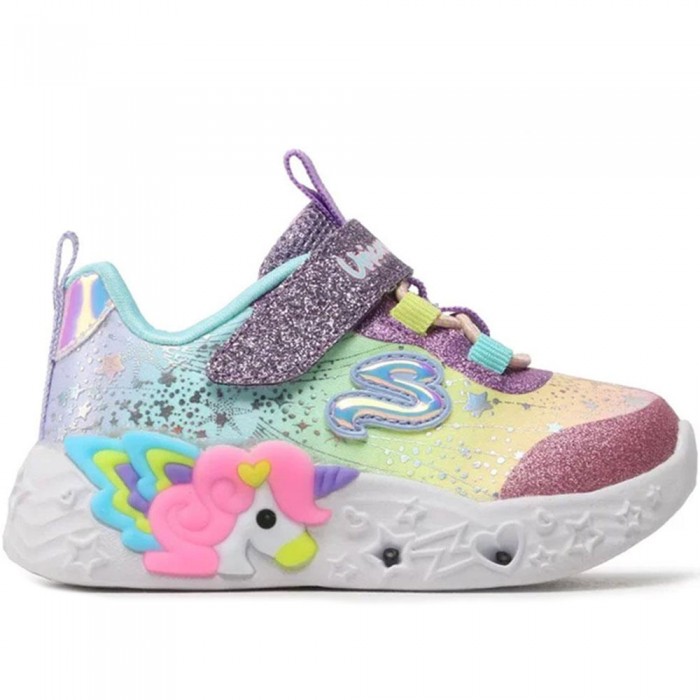 Μπεμπέ Αθλητικά Skechers - Twilight Dream 302681N/PRMT Λιλά