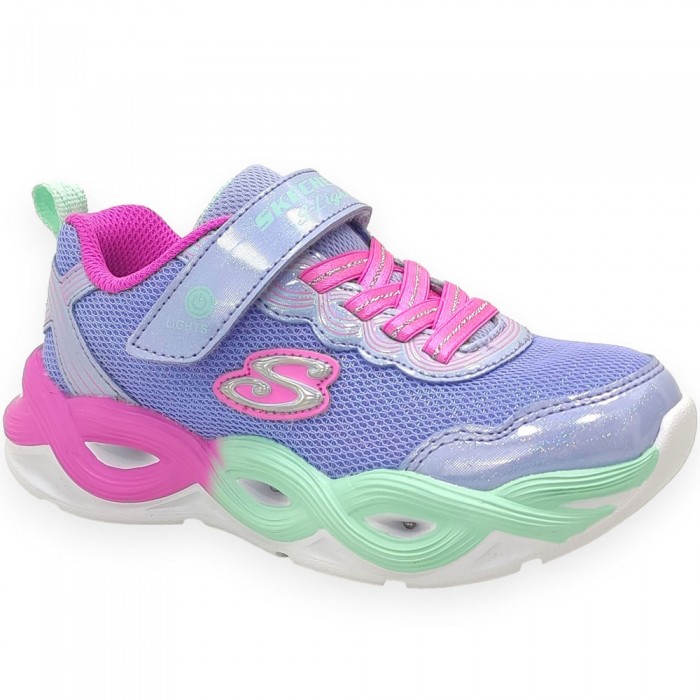 Κοριτσίστικα Αθλητικά Skechers - Twisty Glow 303717L/PWMT Λιλά