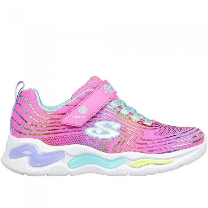 Κοριτσίστικα Αθλητικά Skechers - Wavy Beams 302338L/PKMT Ροζ