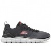 Ανδρικά Αθλητικά Skechers -Track Ripkent 232399/BKCC Μαύρο/Γκρι