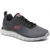 Ανδρικά Αθλητικά Skechers -Track Ripkent 232399/BKCC Μαύρο/Γκρι